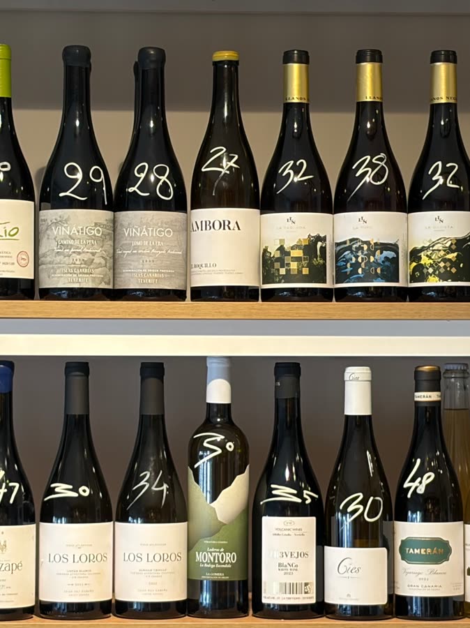 Selección de vinos de La Revuelta